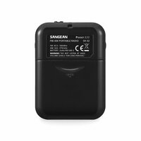 Transistorradio Sangean Zwart AM/FM 4