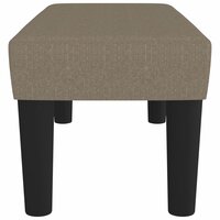 Bankje 70x30x30 cm stof taupe 4