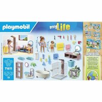 Playset Playmobil 71611 - Bathroom bathtub 55 Onderdelen 5