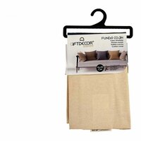 Kussenhoes Cr&egrave;me Beige 45 x 0,5 x 45 cm 60 x 0,5 x 60 cm - Maat: 60 x 60 cm 4