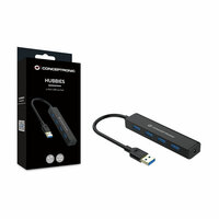 USB-HUB Conceptronic C4PUSB3 Zwart 2