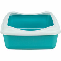 Kattenbak Trixie Classic Blauw Wit Plastic 37 &times; 15 &times; 47 cm 7