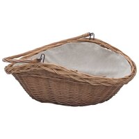 Houtmand met handvat 57x46,5x52 cm wilgenhout bruin 4