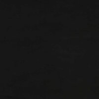 Hocker rond fluweel zwart 5