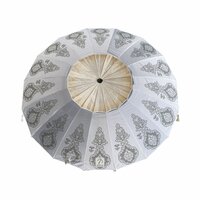 Strandparasol Wit &Oslash; 220 cm SPF50+ Boho 2