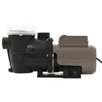 Zwembadpomp met timer 0,25 pk 8000 L/u zwart 3