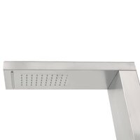 Buitendouche vierkant roestvrij staal 6