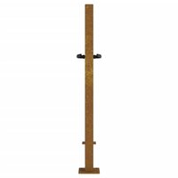 Poort 105x80 cm cortenstaal 5