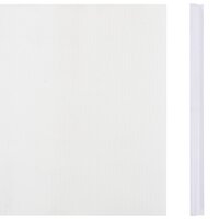 Tuinschermen 4 st 35x0,19 m PVC wit 8