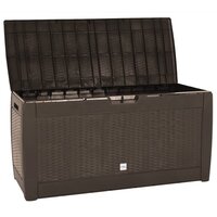 Tuinbox 119x48x60 cm polypropeen bruin 4