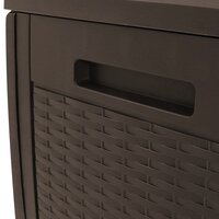 Tuinbox 119x48x60 cm polypropeen bruin 7