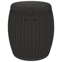 Tuinbox 4-in-1 polypropeen zwart 6