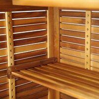 Bartafel 110x50x105 cm massief acaciahout 9