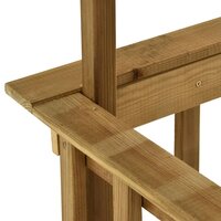 Barbecue-overkapping 163,5x93x210 cm ge&iuml;mpregneerd grenenhout 8