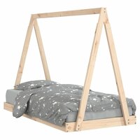 Kinderbedframe 80x160 cm massief grenenhout 2