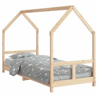 Kinderbedframe 80x200 cm massief grenenhout 2