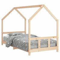 Kinderbedframe 90x190 cm massief grenenhout 2