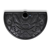 Parasolvoet halfrond hars 3