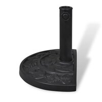 Parasolvoet halfrond hars 5