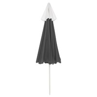 Strandparasol 240 cm antracietkleurig 4