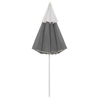 Strandparasol 300 cm antracietkleurig 4
