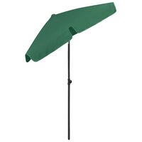 Strandparasol 180x120 cm groen 4
