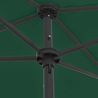 Strandparasol 180x120 cm groen 7