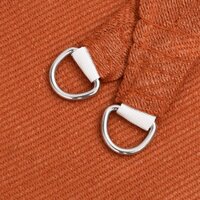 Zonnezeil 160 g/m&sup2; 3x3x4,2 m HDPE oranje 6