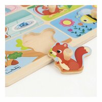 Houten Kinderpuzzel Goula My Favourite Food Hout 2