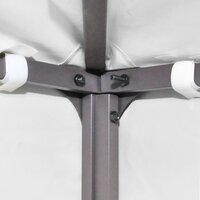 Prieeldak 2-laags 310 g/m&sup2; 3x3 m wit 5