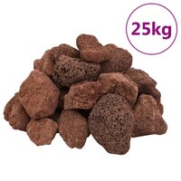 Lavastenen 25 kg 5-8 cm rood 2