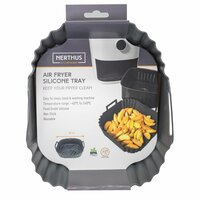 Herbruikbare siliconen schaal voor heteAirfryer Vin Bouquet 20 cm 3