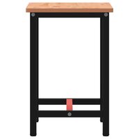 Werkbank 80x55x81,5 cm massief beukenhout en metaal 4