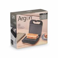 Tosti-ijzer Argon K-901B/G Zwart Staal 750 W 3