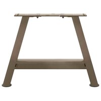 Salontafelpoten 2 st A-vormig 40x(30-31) cm staal 5