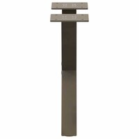 Salontafelpoten 2 st X-vormig 30x(30-31) cm staal naturel 5