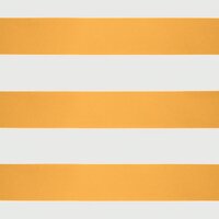 Luifel automatisch uitschuifbaar 4,5x3 m geel en wit 9