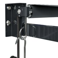 Luifel elektrisch uitschuifbaar 3,5x2,5 m antracietkleurig 7