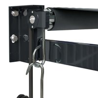 Luifel automatisch uitschuifbaar 4,5x3 m antracietkleurig 7