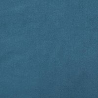 Bed met matras fluweel blauw 90x190 cm 8