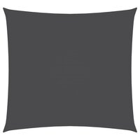 Zonnescherm vierkant 2x2 m oxford stof antracietkleurig 2