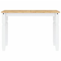 Eettafel Corona 112x60x75 cm massief grenenhout wit 4