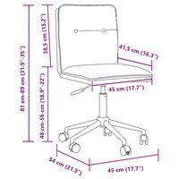 Eetkamerstoel kunstleer zwart 9