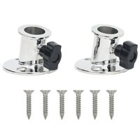 Schaduwdoekset T-top 170x170x(113-182,5) cm antracietgrijs 8