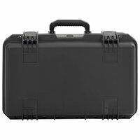 Flightcase draagbaar 55x35x22,5 cm PP zwart 2