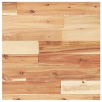 Tafelblad vierkant 40x40x2 cm massief acaciahout 2