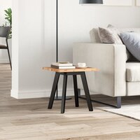 Tafelblad vierkant 40x40x2 cm massief acaciahout 3