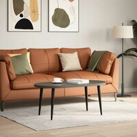 Salontafelpoten conische vorm 4 st 42-43 cm staal zwart 2