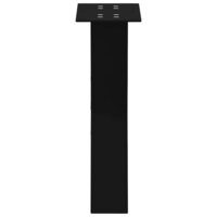 Salontafelpoten 2 st X-vormig 28x(42-43) cm staal zwart 6