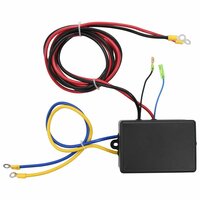 Elektrische lier 12 V 1360 kg met montageplaat en rollenvenster 5